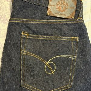 Japan Blue Jeans Raw Denim Slim Fit High Rise